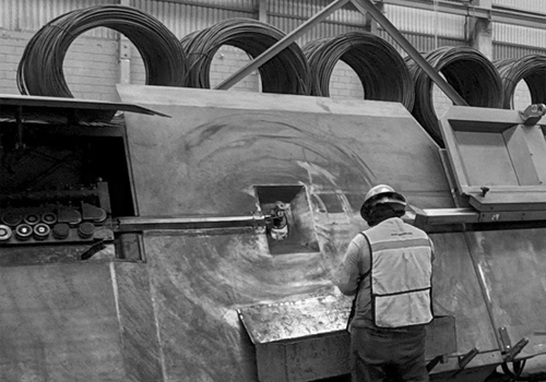 Personal de Garant Mexicana habilitado de acero